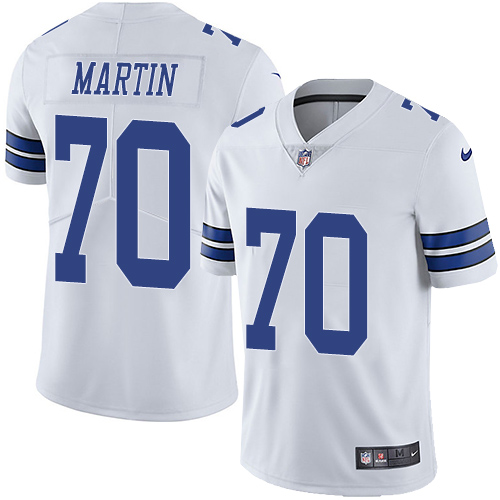 2019 men Dallas Cowboys #70 Martin white Nike Vapor Untouchable Limited NFL Jersey style